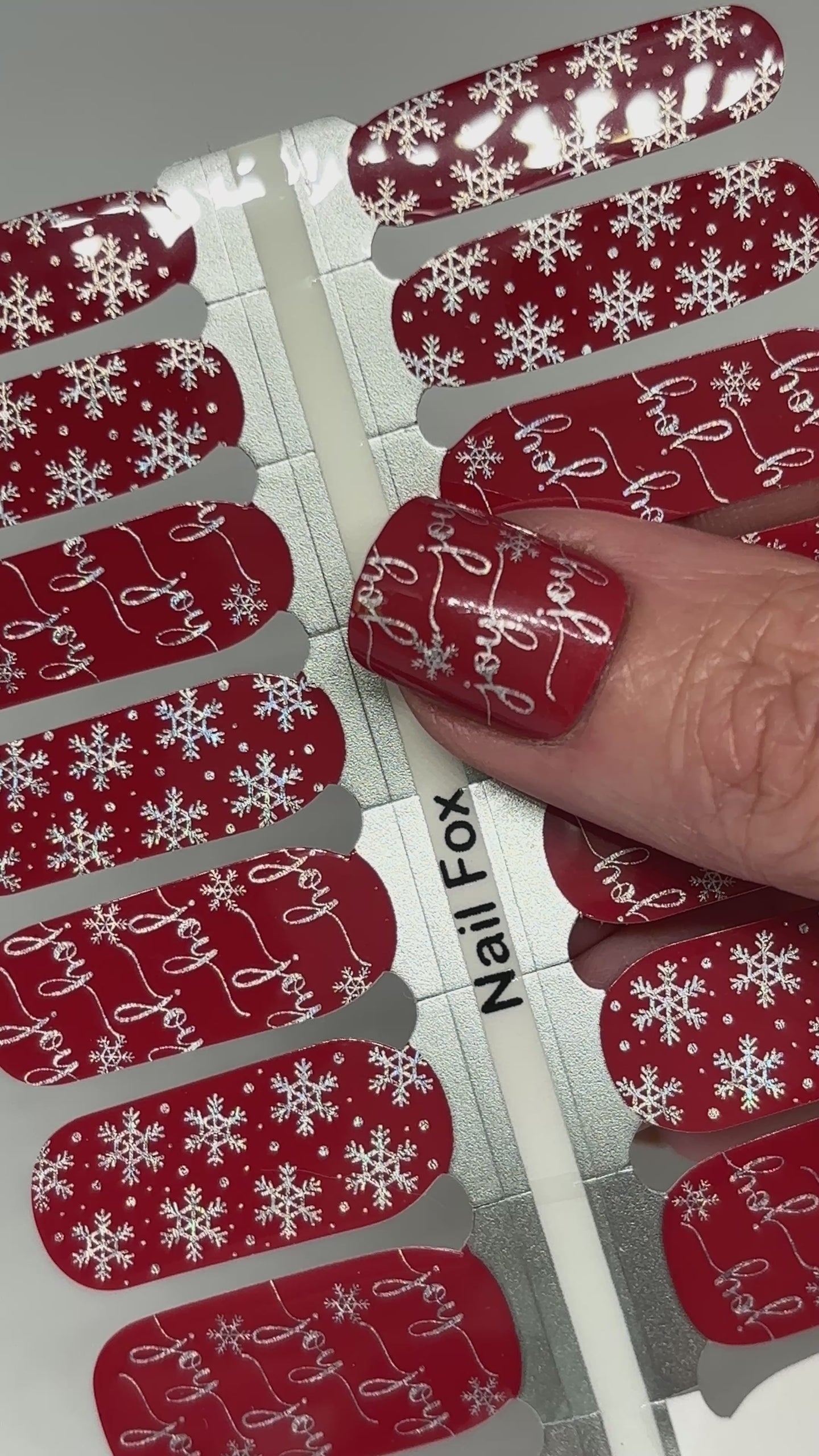 Holiday Joy Exclusive Nail Wraps (HOLO FOIL)